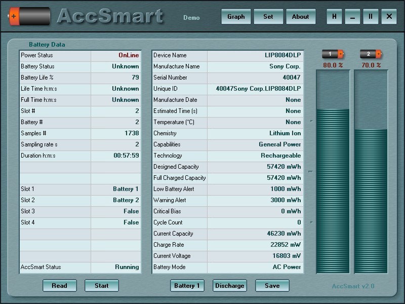 AccSmart Screenshot